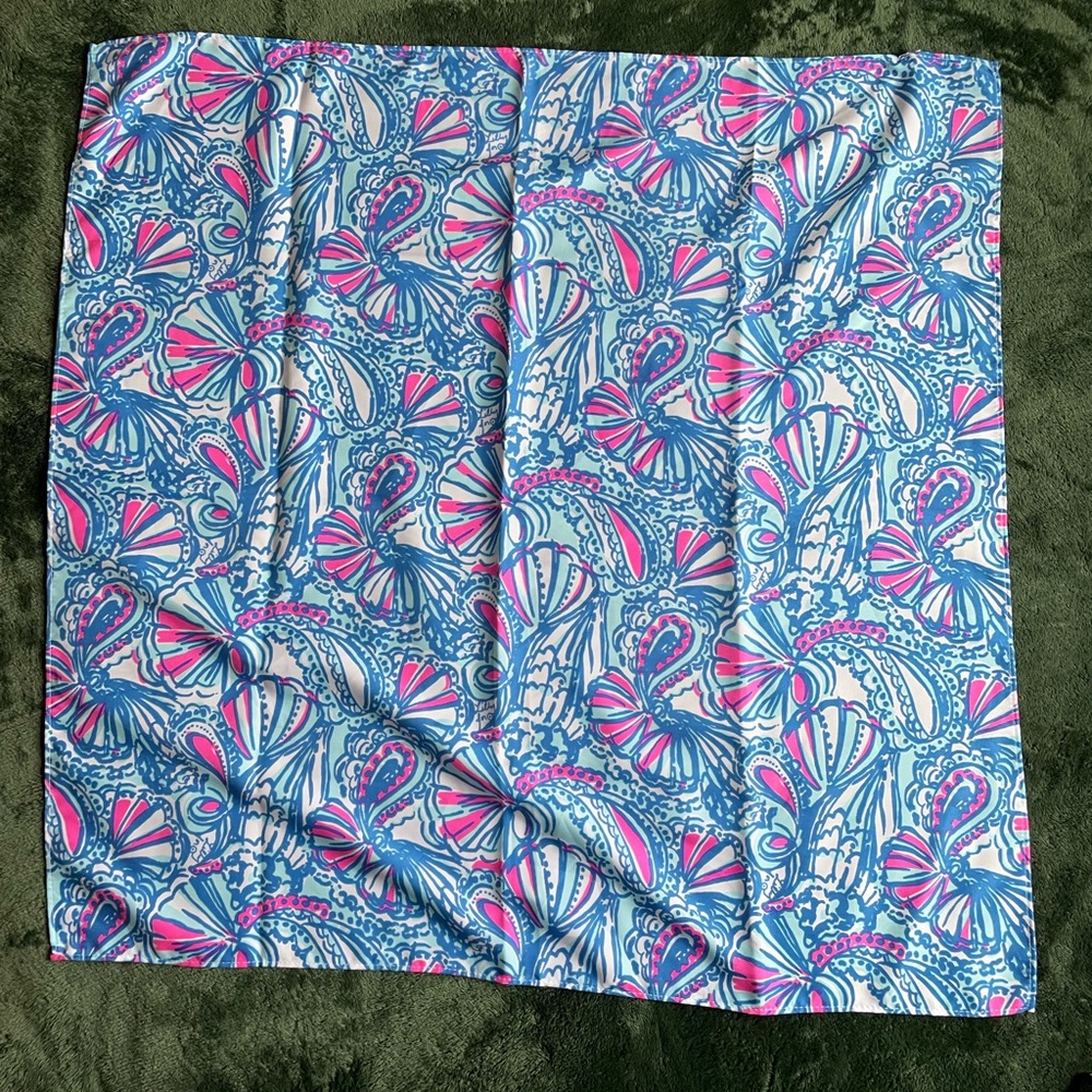 Lilly Pulitzer square scarf